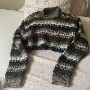 SOLD on different site. Sweater crop top